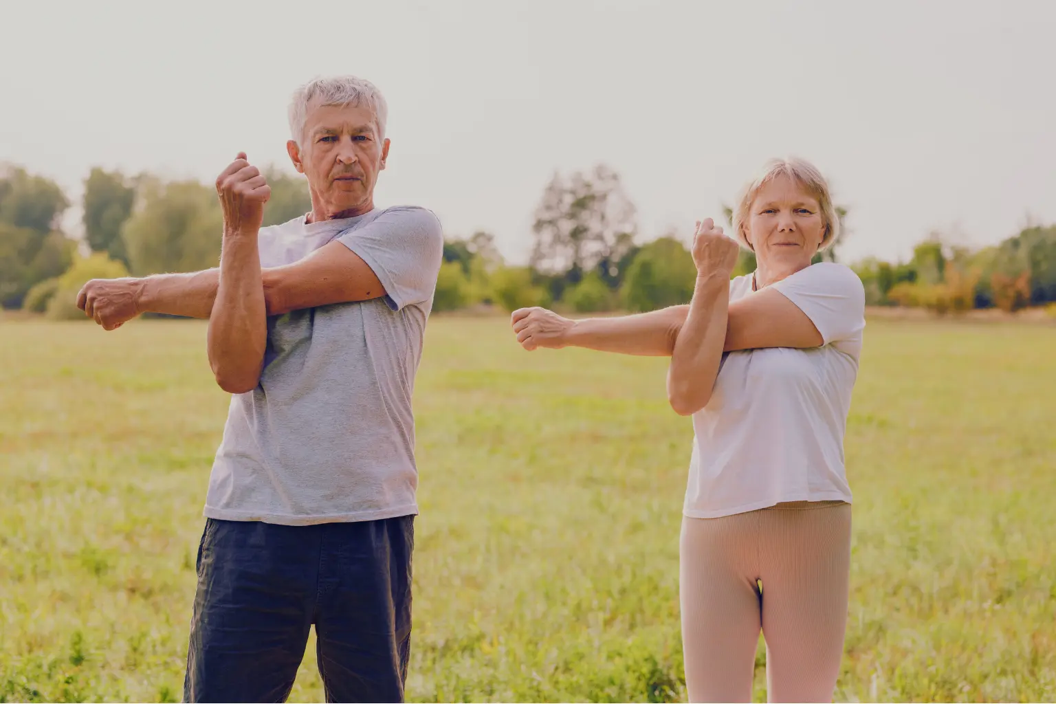 Vip elderly stretching technique for seniors