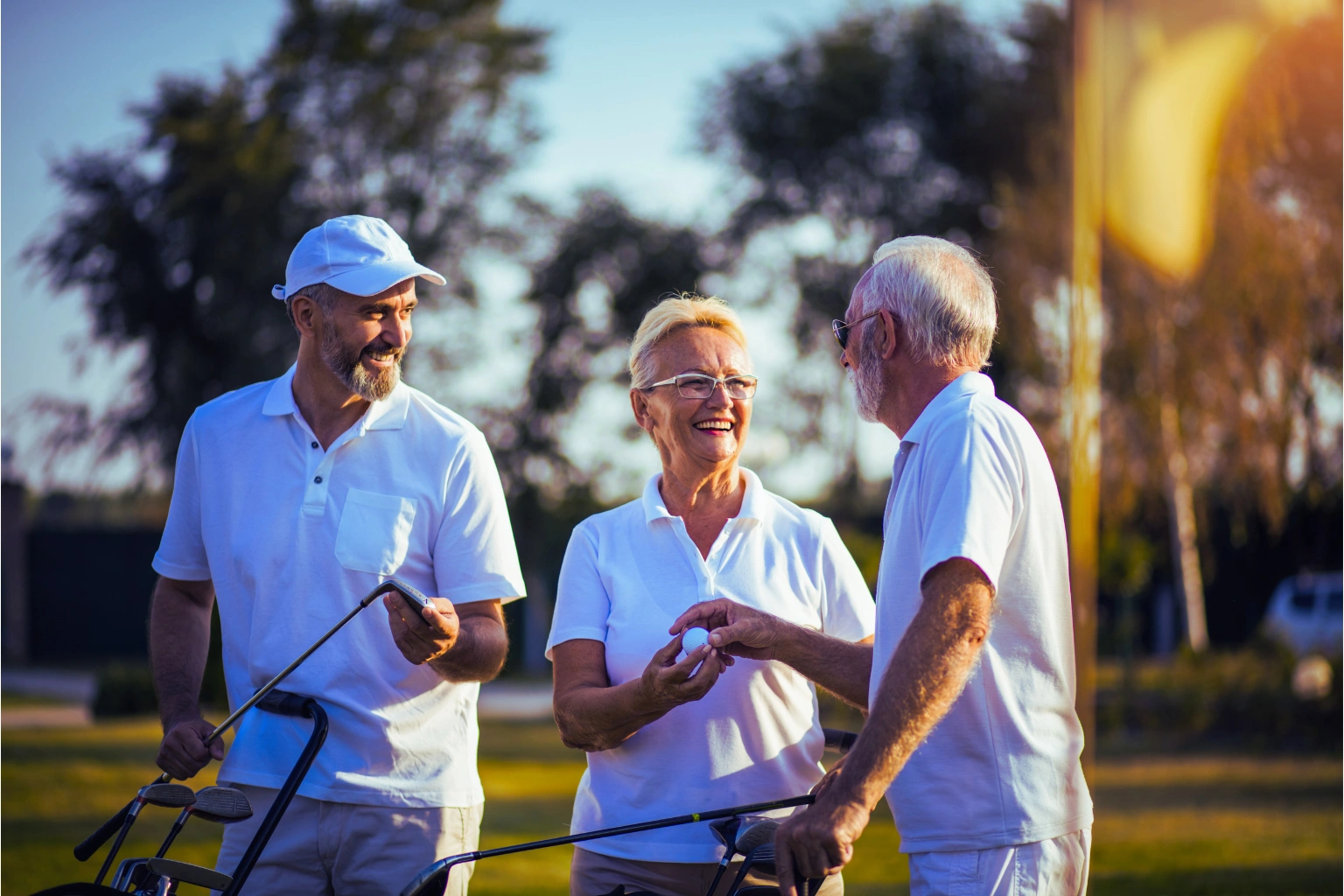 Vip elderly golf seniors